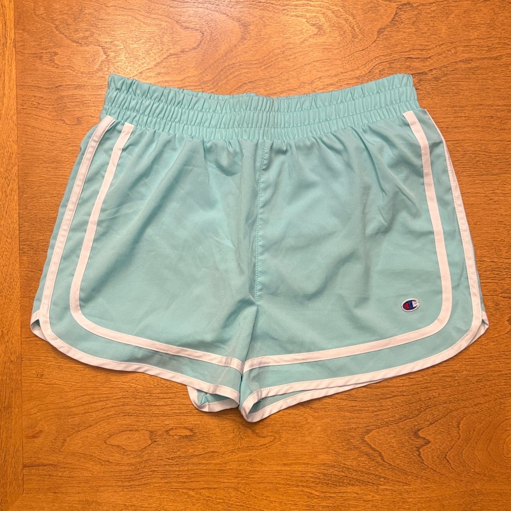 Champion Girls’ Light Blue Athletic Shorts